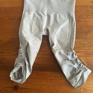 Gray cropped lululemon Bottoms